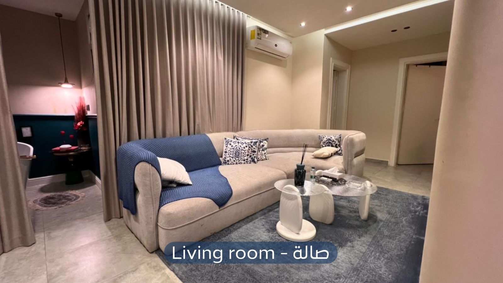 شقة  في حي الملقا