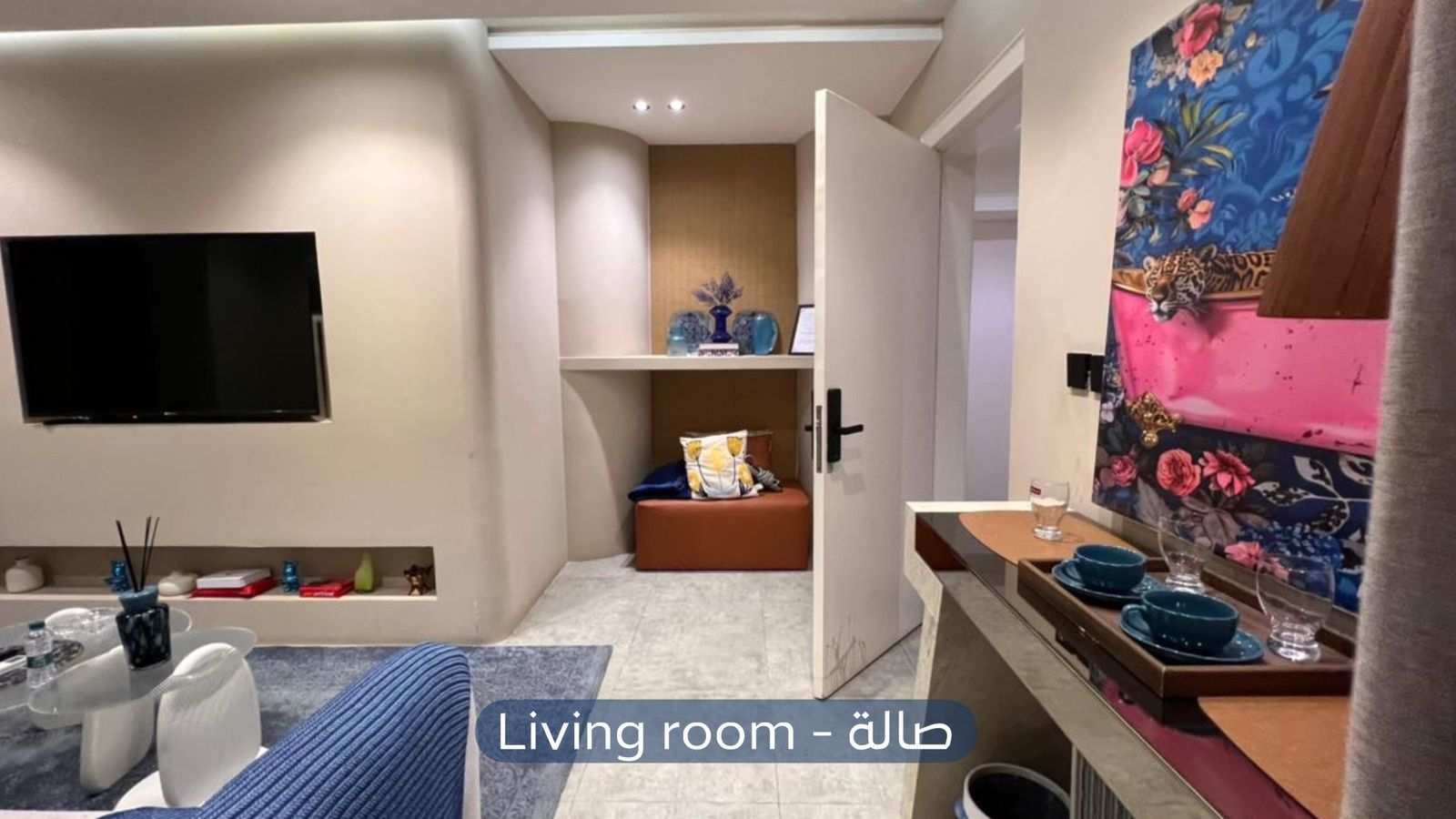 شقة  في حي الملقا